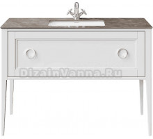 Тумба под раковину без столешницы KERAMA MARAZZI Plaza Classic Neo 120 белая матовая