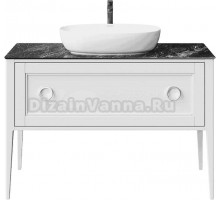 Тумба под раковину без столешницы KERAMA MARAZZI Plaza Classic PL.CN.120.1+1\\WHT.M Neo 120 белая матовая