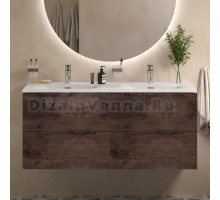 Тумба под раковину без столешницы BelBagno Etna 120 для двоих, rovere moro