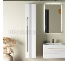 Шкаф-пенал для ванной Sanvit Соната R белый