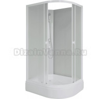 Душевая кабина Niagara Promo P110/80/26L/MT/BK 110х80 см, без крыши, L