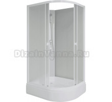 Душевая кабина Niagara Promo P100/70/26L/MT/BK 100х70 см, без крыши, L