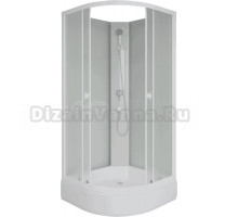 Душевая кабина Niagara Promo P80/26/MT/BK 80x80 см, без крыши