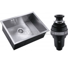 Комплект Мойка Steel Hammer R Levos SH X 5844 + Измельчитель Bone Crusher BC 1000-AS