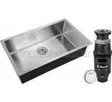 Комплект Мойка Steel Hammer SH 7444 сталь + Измельчитель Bort Master Eco Control