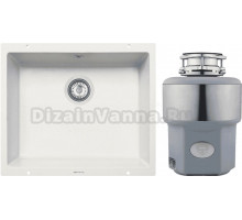 Комплект Мойка Zigmund & Shtain Integra 500 индийская ваниль + Измельчитель Status Premium 300