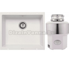 Комплект Мойка Zigmund & Shtain Integra 500 каменная соль + Измельчитель Status Premium 350