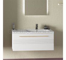 Тумба с раковиной Sanvit Соната 1-90 R белая