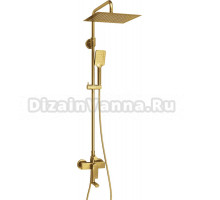 Душевая стойка Wasserkraft Aisch A155.260.201.BG золото