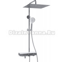 Душевая стойка Wasserkraft Aller A113.119.127.CH Thermo с термостатом, хром