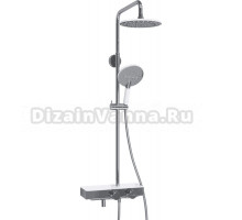 Душевая стойка Wasserkraft Aller A113.067.059.CH Thermo с термостатом, хром
