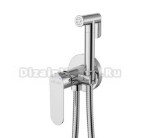 Гигиенический душ Cezares Stylus STYLUS-DIF-01 С ВНУТРЕННЕЙ ЧАСТЬЮ, хром