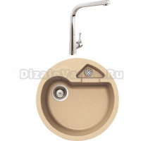 Комплект Мойка Schock Classic R-100 лунный камень + Смеситель MEGA Mega MG-SUN03