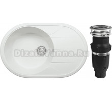 Комплект Мойка Tolero Classic R-116 туман + Измельчитель Bone Crusher BC 610-AS