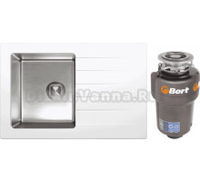 Комплект Мойка Tolero Twist TTS-760 туман + Измельчитель Bort Titan Max Power