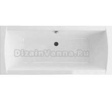Акриловая ванна Excellent Aquaria 180x80 см, пристенная, белая, на ножках