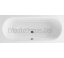 Акриловая ванна Excellent Oceana 170x75 см, встраиваемая, белая, на ножках