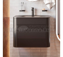 Тумба с раковиной Belinza Twist 65 антрацит