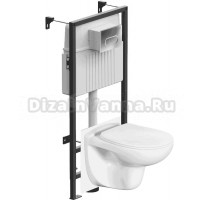Комплект Damixa Willow DX15.IS30251.1700 кнопка смыва хром