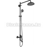 Душевая стойка Rose R0236H черная