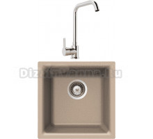 Комплект Мойка Schock Euro 40 (N-100) Cristalite саббиа + Смеситель MEGA Ege MG-PL10 хром