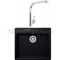 Комплект Мойка Schock Galaxy 60 (N-100) Cristadur пуро + Смеситель MEGA Mega MG-SUN03