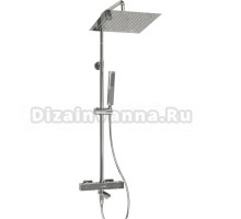 Душевая стойка Wasserkraft Aller A199.118.103.010.CH Thermo с термостатом, хром