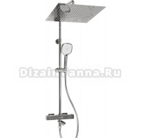 Душевая стойка Wasserkraft Aller A199.119.065.087.CH Thermo с термостатом, хром