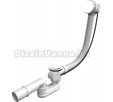 Слив-перелив Toni Arti BS TA-BS-100WG белый глянец