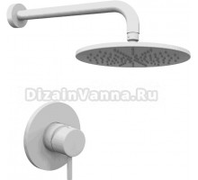 Душевой комплект Paffoni Light KITLIG011BO С ВНУТРЕННЕЙ ЧАСТЬЮ, белый
