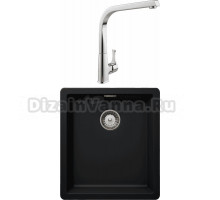 Комплект Мойка Schock Greenwich 700895 45 Cristadur пуро + Смеситель MEGA Mega MG-SUN03