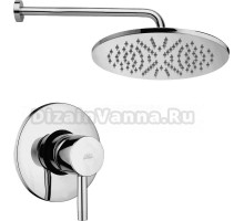Душевой комплект Paffoni Light KITLIG011CR С ВНУТРЕННЕЙ ЧАСТЬЮ, хром