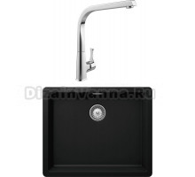 Комплект Мойка Schock Greenwich 701037F 60 Cristadur пуро + Смеситель MEGA Mega MG-SUN03