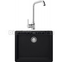 Комплект Мойка Schock Greenwich 701037U 60 Cristadur пуро + Смеситель MEGA Ege MG-PL10 хром