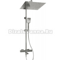 Душевая стойка Wasserkraft Aller A199.119.126.010.CH Thermo с термостатом, хром