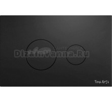 Кнопка смыва Toni Arti Baglio TA-0084 черный матовый