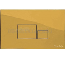 Кнопка смыва Toni Arti Tocco TA-0065 золото глянец