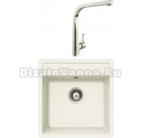 Комплект Мойка Schock Nemo 50 (N-100S) Cristalite альпина + Смеситель MEGA Mega MG-SUN03