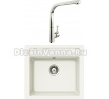 Комплект Мойка Schock Nemo 60 (N-100) Cristalite альпина + Смеситель MEGA Mega MG-SUN03