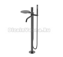 Напольный смеситель для ванны с душем Boheme Stick 129-GM.4 gun metal Напольный смеситель для ванны с душем Boheme Stick 129-GM.4 gun metal
