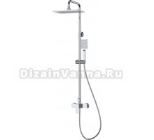 Душевая стойка Cezares Slider SLIDER-CD-01 со смесителем, хром
