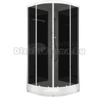 Душевая кабина Melodia della vita Classica MB01031 80х80, с низким поддоном