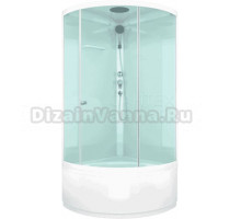 Душевая кабина Melodia della vita Jive MB02004 90х90, с высоким поддоном