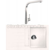 Комплект Мойка Schock Signus 45D (D-100) Cristadur поларис + Смеситель MEGA Mega MG-SUN03