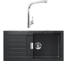 Комплект Мойка Schock Signus 60D Large (D-100L) Cristadur магма + Смеситель MEGA Mega MG-SUN03