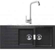 Комплект Мойка Schock Signus 80D (D-200) Cristadur магма + Смеситель MEGA Ege MG-PL10 хром