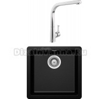 Комплект Мойка Schock Soho 50 (N-100S) Cristadur магма + Смеситель MEGA Mega MG-SUN03