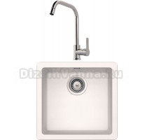 Комплект Мойка Schock Soho 50 (N-100S) Cristadur поларис + Смеситель MEGA City MG- ZRV104 хром