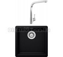 Комплект Мойка Schock Soho 50 (N-100S) Cristadur пуро + Смеситель MEGA Mega MG-SUN03