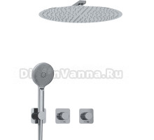Душевой комплект Wasserkraft Mosel A4651.293.090.117.271.087.127 С ВНУТРЕННЕЙ ЧАСТЬЮ, хром